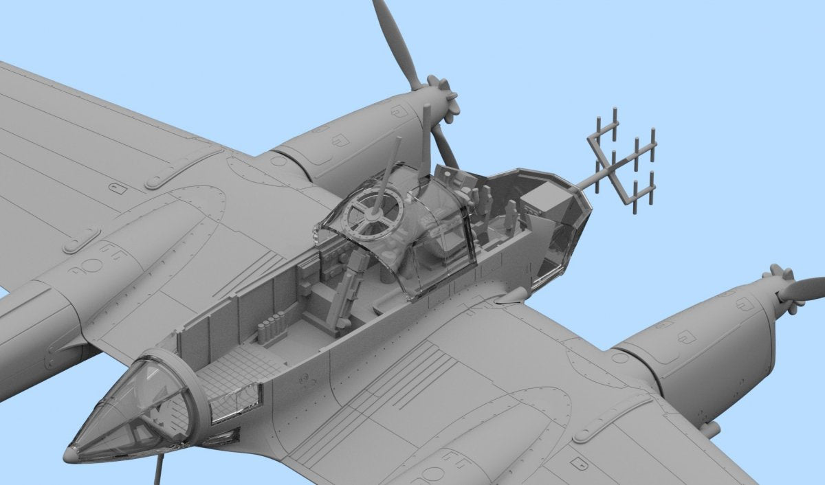 ICM 72293 FW 189A-1, Chasseur de nuit allemand de la Seconde Guerre mondiale (1/72) – image 5