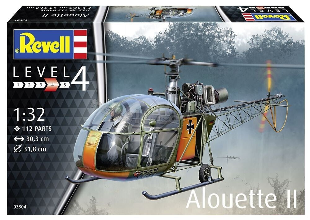 Revell 03804 Alouette II 1/32  – image 3