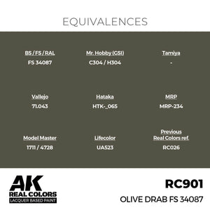 AK Interactive RC901 Vert olive FS 34087 17 ml – image 3