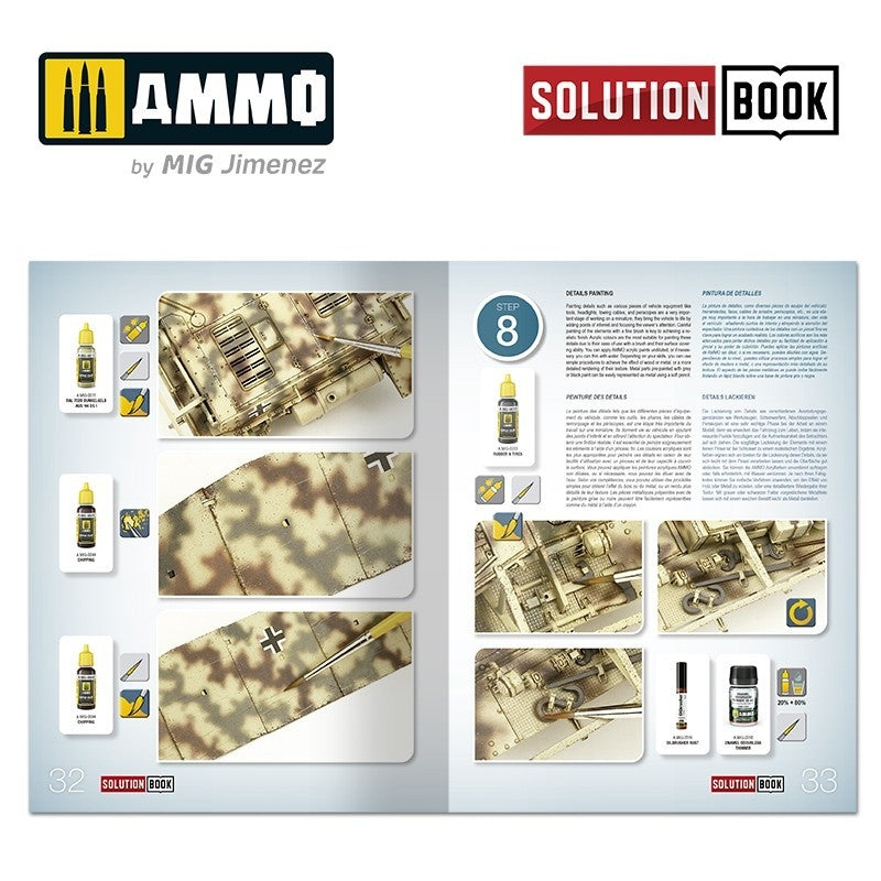 AMMO by Mig Jimenez 7727 SOLUTION BOX 21 – WWII German Mid-War Vehicles – zdjęcie 9