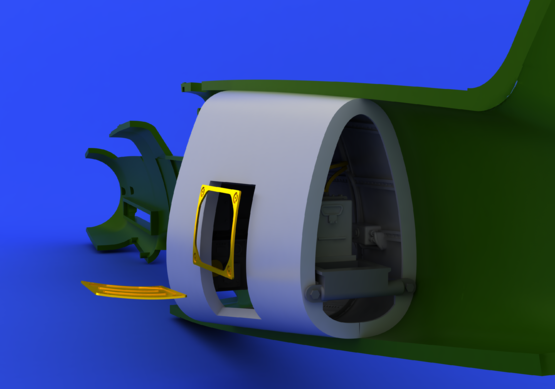 Eduard 648239 Compartiment radio Bf 109G-6 1/48 EDUARD