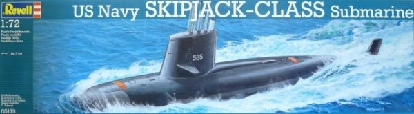 Revell 05119 Sous-marin de classe SKIPJACK de l&amp;#39;US Navy (1/72)