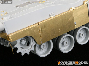 Voyager Model PEA148 Modern US Army M1A1&amp;amp;M1A2 side skirts (For DRAGON 3535/3536) 1/35 – zdjęcie 4