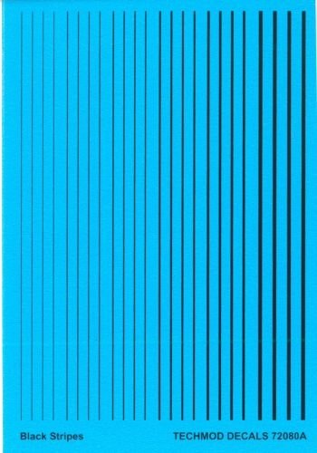 Techmod 72080 Bandes noires 1/72