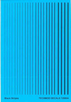 Techmod 72080 Bandes noires 1/72