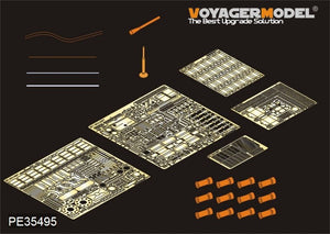 Maquette Voyager PE35495 Char de combat principal russe moderne T-90 (modèle de base pour Zvezda 3573, échelle 1/35)