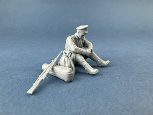 Figurine Copper State Models F35-065 Soldat fatigué de l&amp;#39;armée impériale russe, échelle 1/35 – immagine 2