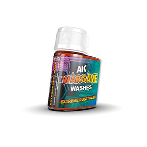 AK Interactive AK14205 EXTREME RUST WASH – SÉRIE WARGAME 35 ml