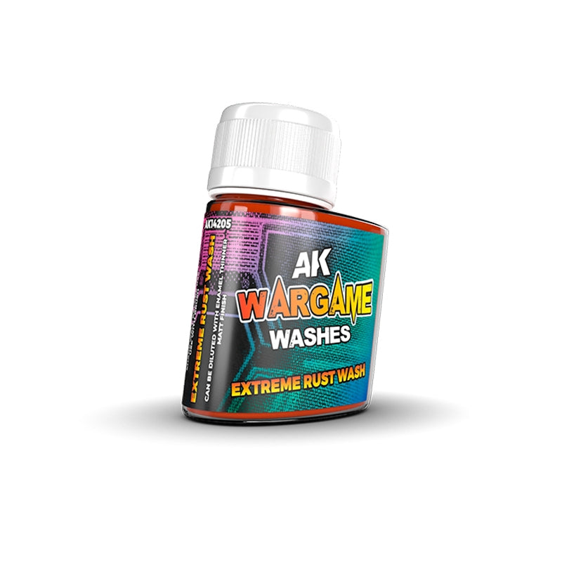 AK Interactive AK14205 EXTREME RUST WASH – SÉRIE WARGAME 35 ml