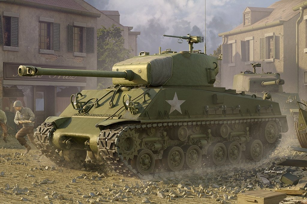 J&amp;#39;adore le kit 61619 M4A3E8 Char moyen - Première version 1/16