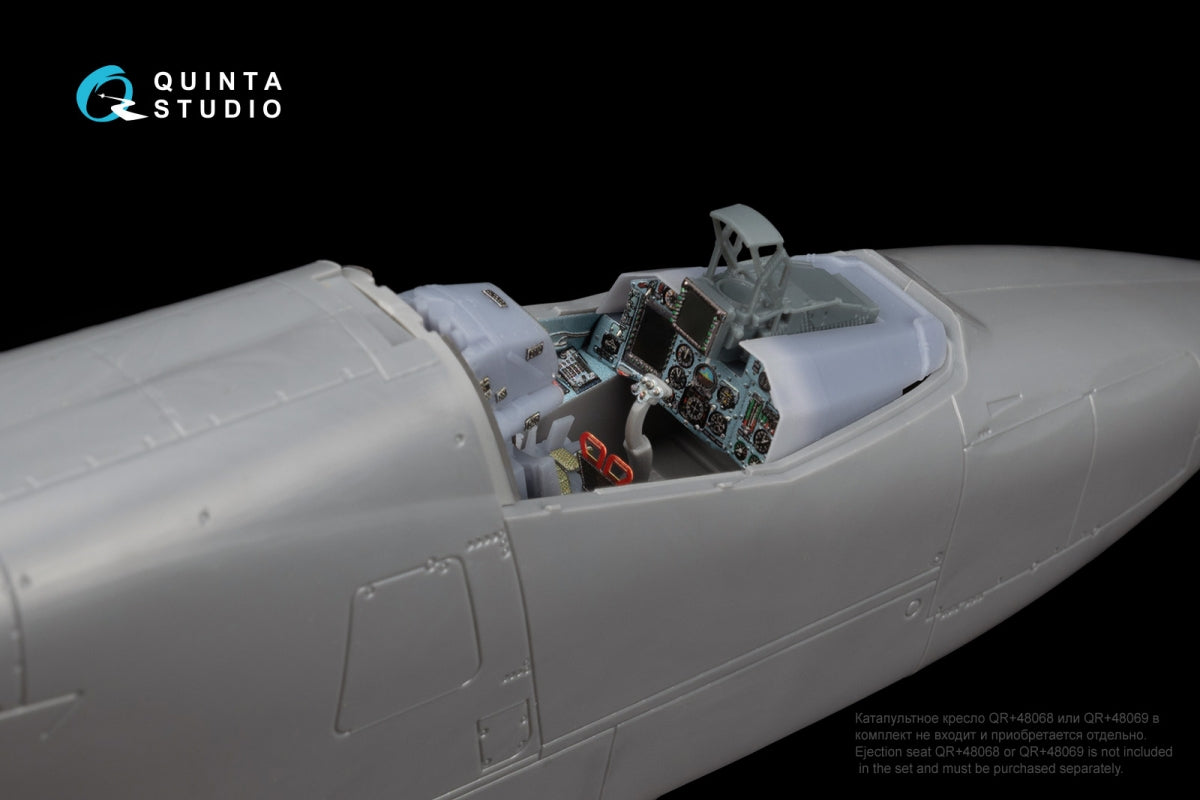 Intérieur coloré imprimé en 3D sur papier décalcomanie pour Su-25SM/SM3 (Zvezda/Quinta Models/Arma Models) Quinta Studio QD+48438, échelle 1/48 – immagine 9