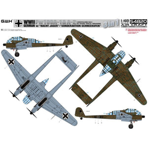 Great Wall Hobby S4820 Fw189A-1&amp;amp;A-2 /w &amp;quot;Nacht Jager&amp;quot; - &amp;quot;Sonderaktion Schneekufen&amp;quot; 1/48 – zdjęcie 5