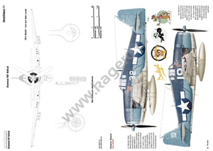 Kagero 7044 Grumman F6F Hellcat F6F-3, F6F-5 modèles EN/PL – Bild 3