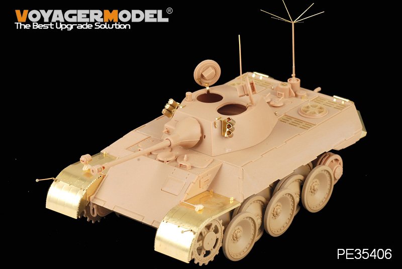 Maquette Voyager PE35406, char allemand VK1602 Leopard de la Seconde Guerre mondiale pour Hobby Boss 82460, échelle 1/35 – immagine 3