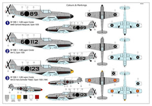 Maquette AZ AZ7802 Bf 109E-1 « Légion Condor » au 1/72 – image 2