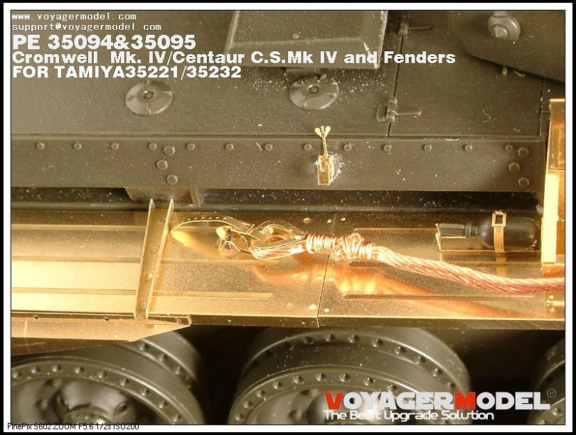 Maquette Voyager PE35094 Cromwell Mk. IV/Centaur CSMk IV (pour TAMIYA 35221/35232) 1/35  – immagine 4