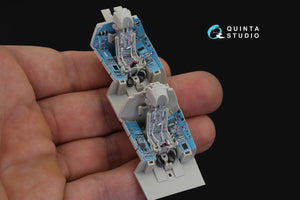 Intérieur coloré imprimé en 3D sur papier décalcomanie Quinta Studio QD48188 Su-30SM (pour kit KittyHawk) 1/48 – image 10