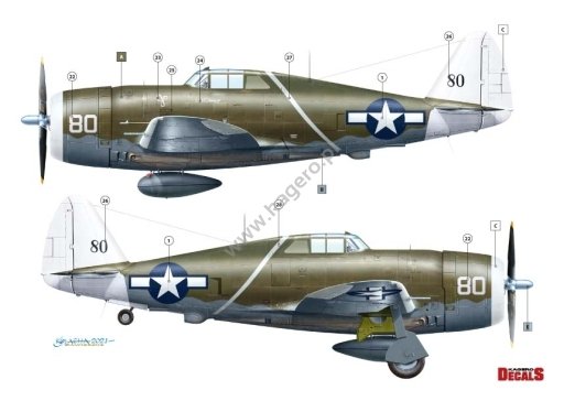 Kagero KD48006 République P-47 Thunderbolt D 1/48 – immagine 3