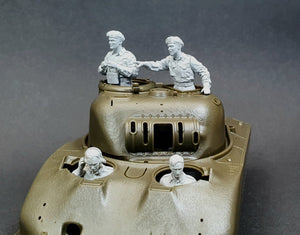 Panzer Art FI35-176 Équipage de char Sherman britannique 1/35 – immagine 2