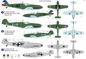 Maquette AZ7688 Bf 109E-3 « En service yougoslave » au 1/72 – image 2