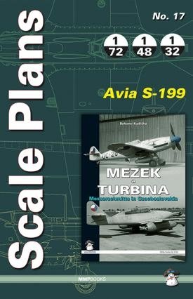 MMP Books 78715 Plans à l&amp;#39;échelle n° 17 Avia S-199 EN