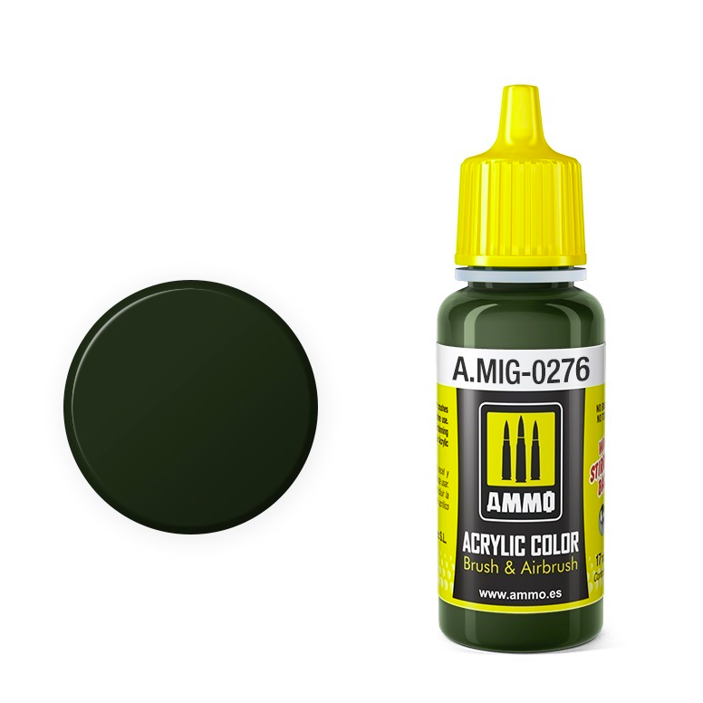 MUNITIONS de Mig Jimenez 0276 Verde Oliva Scuro 2 17ml