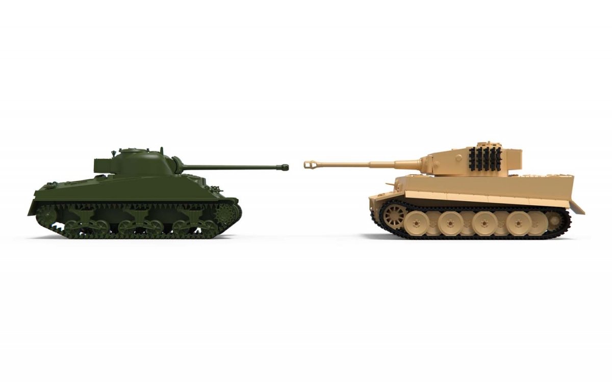 Airfix 50186 Tiger I contre Sherman Firefly Vc - Coffret cadeau 1/72 – image 3
