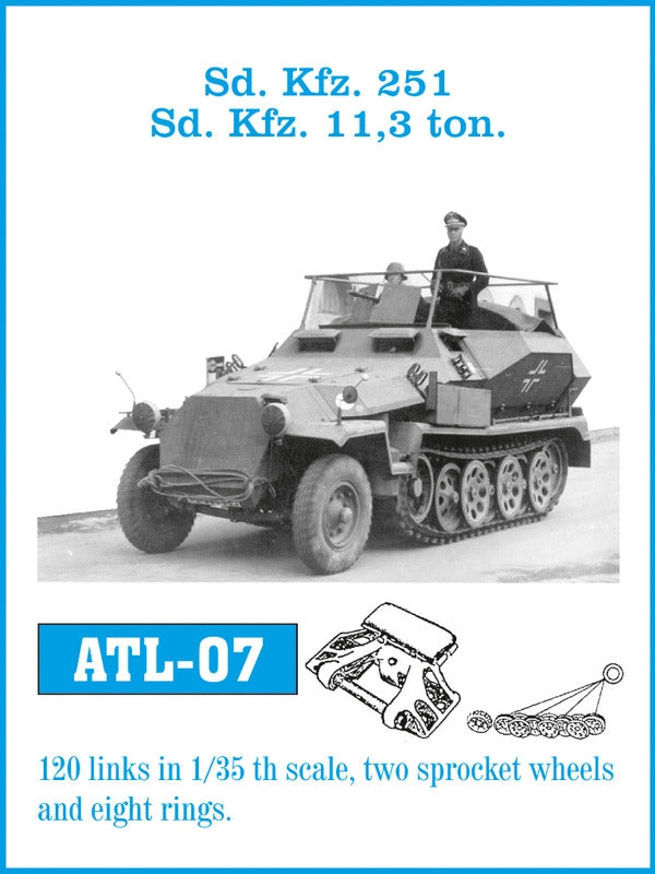 Friulmodel ATL-007 Sd. Kfz. 251 DEMI-PISTE 1/35