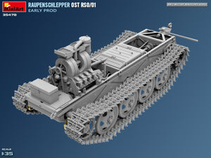 Miniart 35478 RAUPENSCHLEPPER OST RSO/01. PREMIÈRE PROD 1/35 – imagen 6