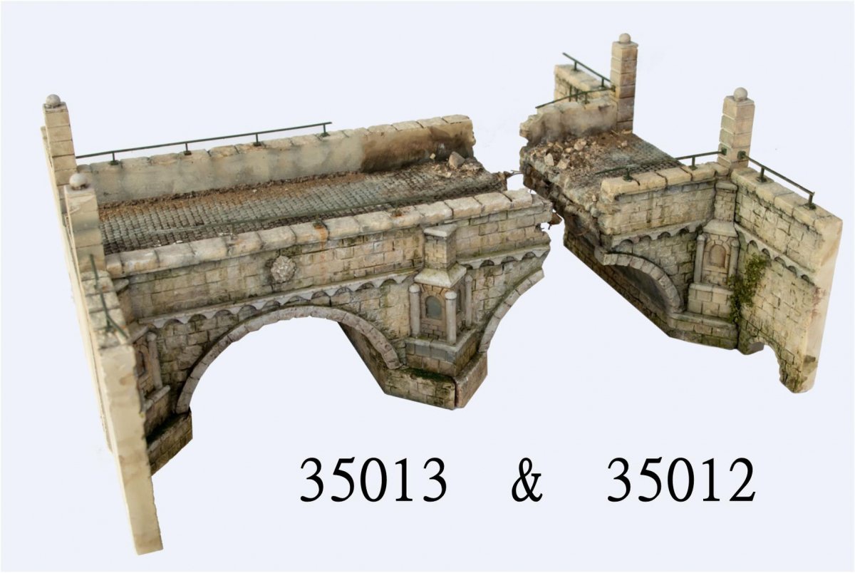 RT-Diorama 35013 Pont de Stonebridge détruit 1/35 – immagine 6