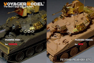Maquette Voyager PE351051 Char aéroporté américain moderne M551A1 Sheridan pour RFM 5020 1/35 – imagen 22