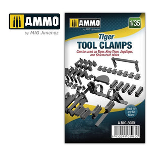 AMMO de pinces à outils Mig Jimenez 8080 Tiger (Tiger, King Tiger, Jagdtiger et Sturmmörser) 1/35