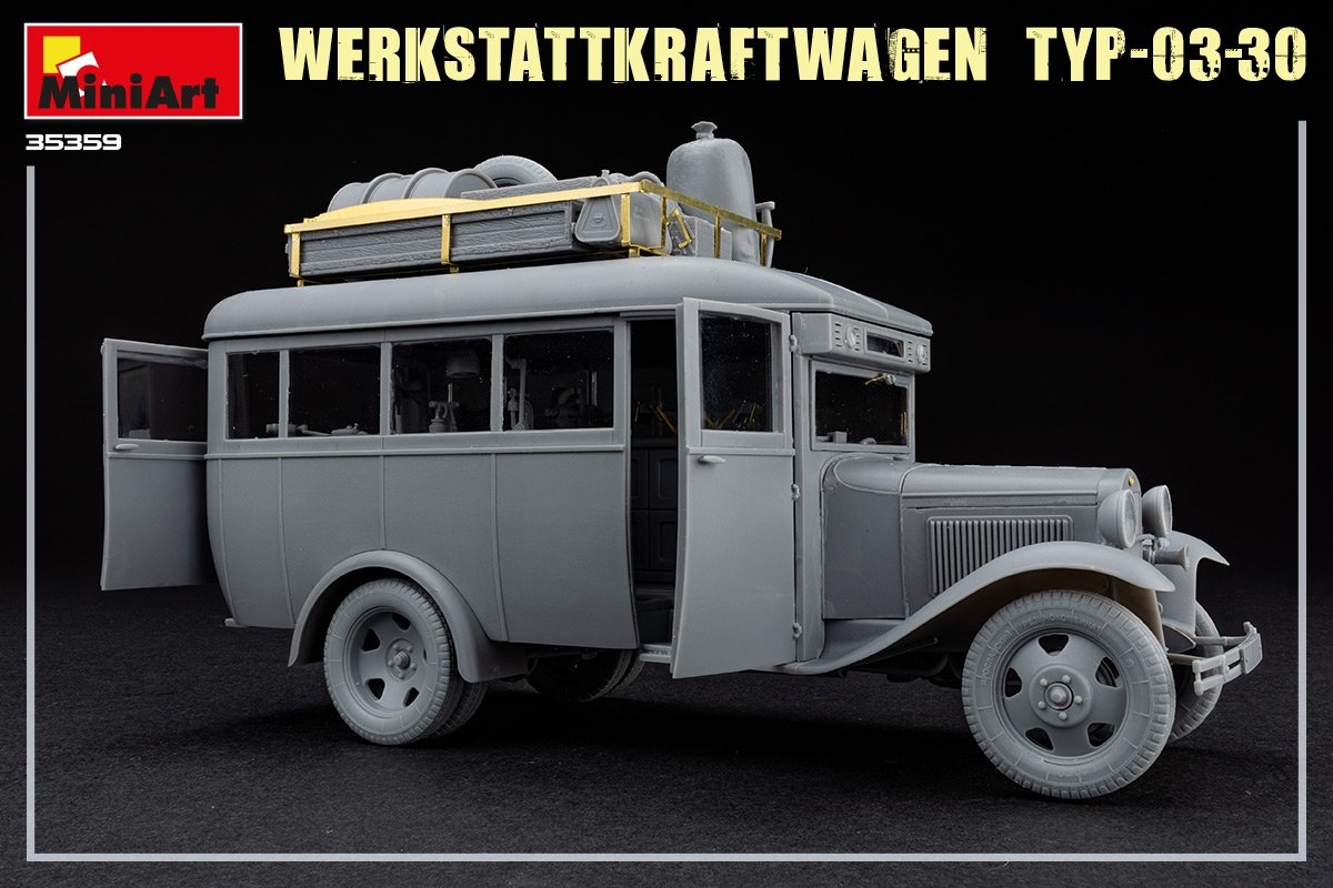 MiniArt 35359 WERKSTATTKRAFTWAGEN TYP-03-30 1/35 – immagine 15