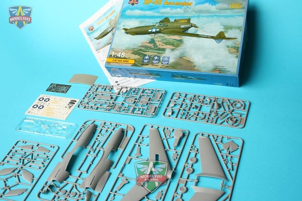 Modelsvit 4808 XP-55 Ascender (réédition) 1/48 – Bild 8