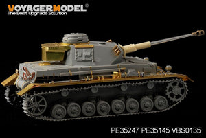Maquette Voyager PE35247, char allemand Pz.Kpfw.IV Ausf.G (division LAH, Kharkov, 1943) (pour DRAGON 6363), échelle 1/35 – imagen 4