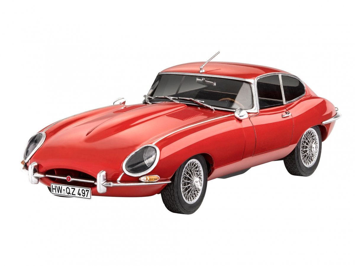 Revell 67668 Jaguar E-Type Coupé - Maquette au 1/24  – immagine 2