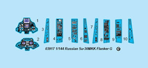 Trumpeter 03917 Su-30MKK Flanker russe G 1/144 – immagine 7
