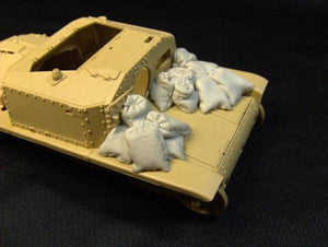 Panzer Art RE35-084 Blindage sable pour canon automoteur « Semovente » (Maquette Tamiya) 1/35