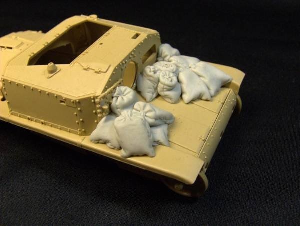 Panzer Art RE35-084 Blindage sable pour canon automoteur « Semovente » (Maquette Tamiya) 1/35