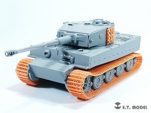 ET Model P35-003 Maquette de char allemand TIGER I (version tardive) de la Seconde Guerre mondiale, chenille fonctionnelle (impression 3D), échelle 1/35 – Bild 6