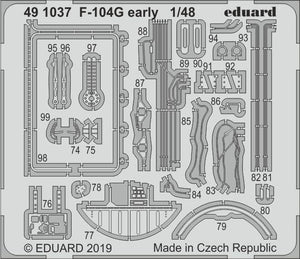 Eduard 491037 F-104G début 1/48 KINETIC MODEL