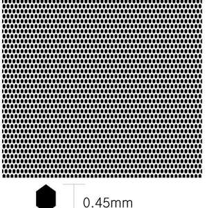 KA Models KA-00006 Maille à motif hexagonal B 0,45 mm x 0,3 mm – image 4