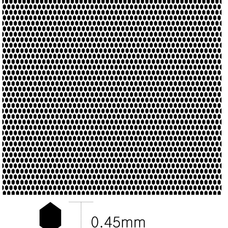 KA Models KA-00006 Maille à motif hexagonal B 0,45 mm x 0,3 mm – image 4
