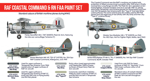 Peinture Hataka HTK-AS49 RAF Coastal Command &amp;amp; RN FAA (6x17ml) – image 2