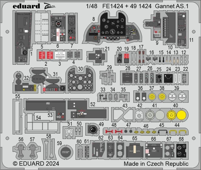 Eduard FE1424 Fou de Bassan AS.1 AIRFIX 1/48
