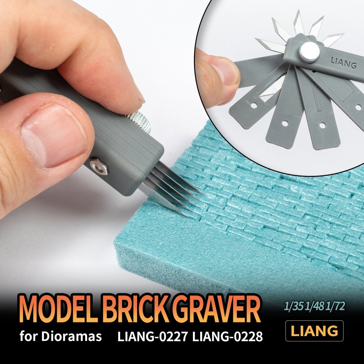 Liang 0227 Maquette de burin pour dioramas
