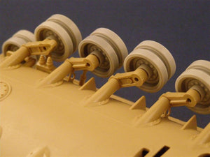 Roues de route Panzer Art RE35-001 pour chars M48/60 (modèle acier) 1/35 – imagen 5
