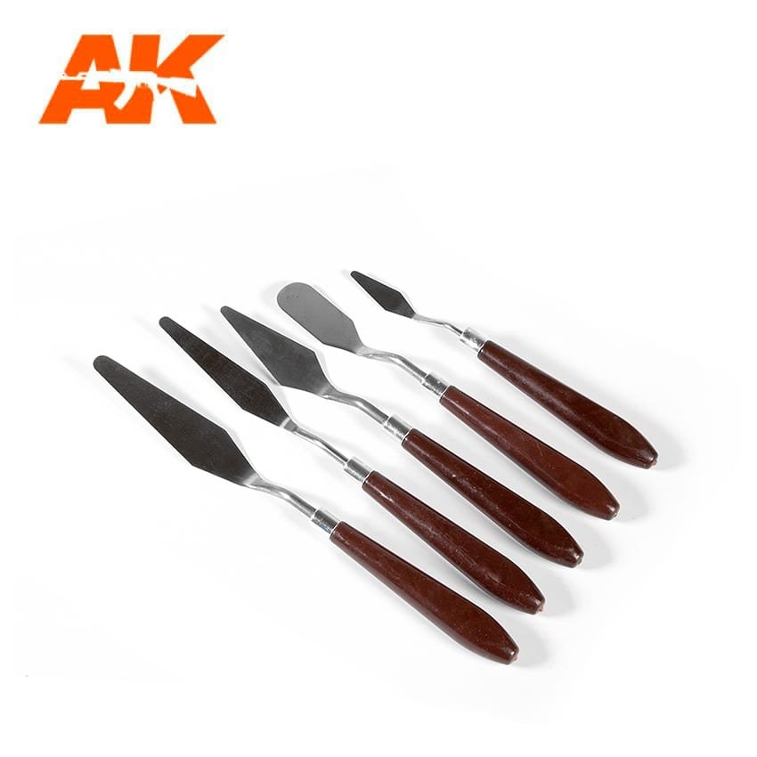 Ensemble de spatules de modelage AK Interactive AK9051 – imagen 2