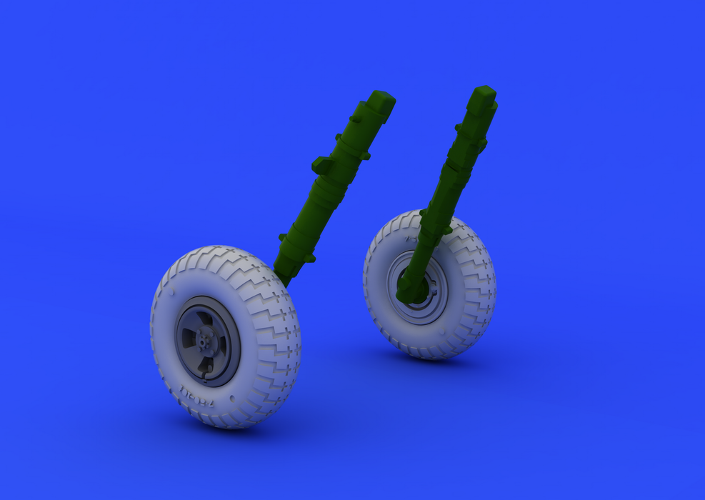 Roues Eduard 648118 Spitfire - 4 rayons avec motif 1/48 (EDUARD)