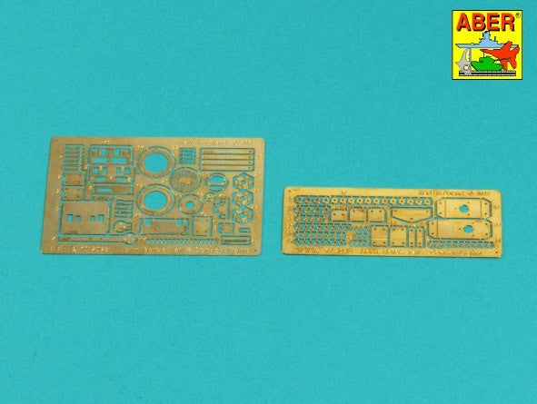 Accessoires allemands Aber 16202 pour klaxon, klaxon arrière, feux de convoi avant et arrière 1/16 – immagine 2